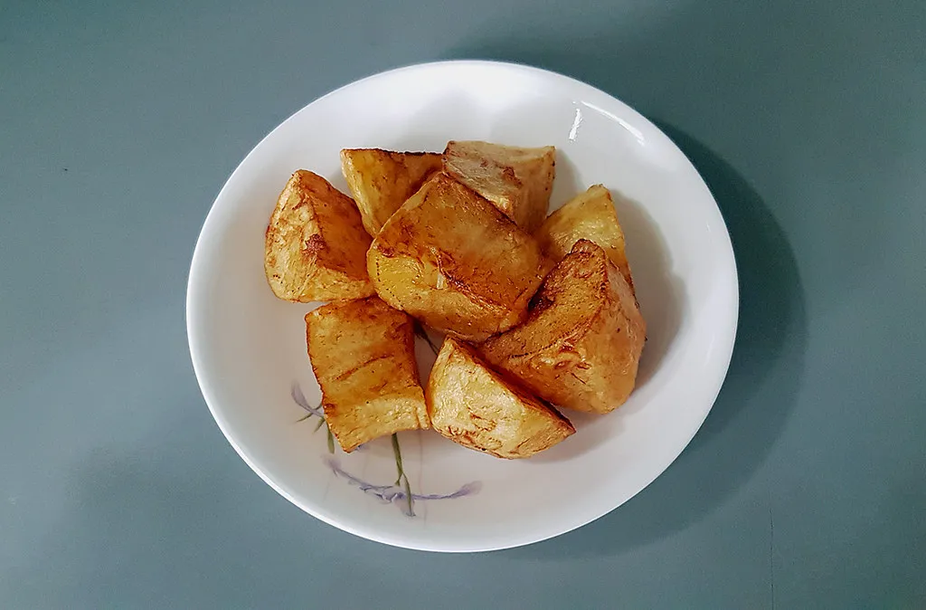Картофель жареный по-домашнему